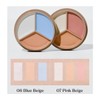 THE SAEM Cover Perfection Triple Pot Concealer 4.5g*3colors, Color:04 Tone
