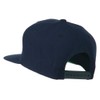 e4Hats.com Brooklyn Embroidered Wool Snapback Cap - Navy OSFM