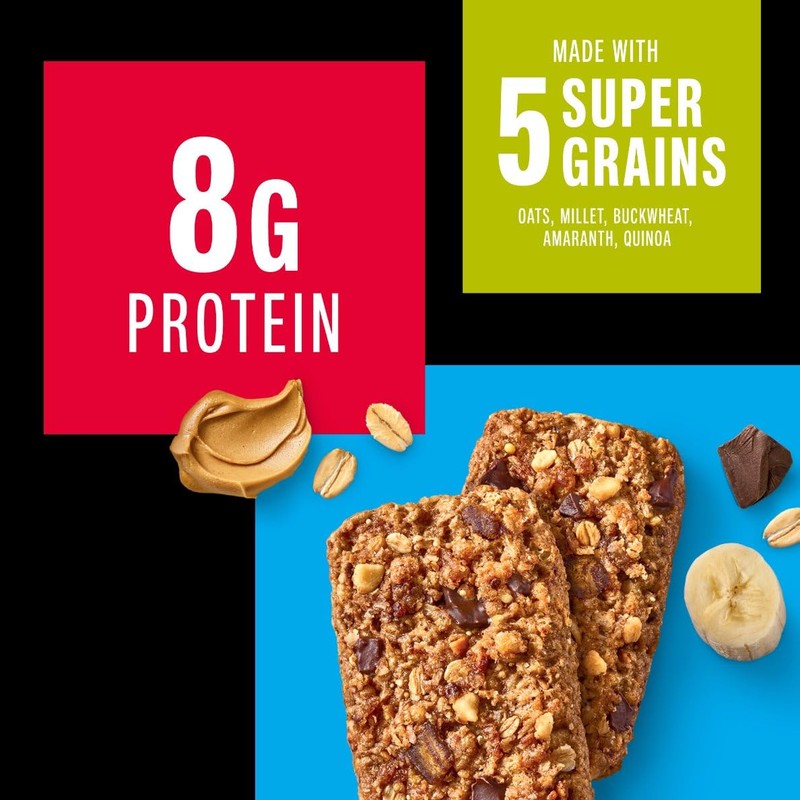 KIND Breakfast Protein Bars, Peanut Butter Banana Dark Chocolate, Gluten