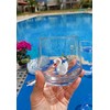 HeguSun Drinking Glass With Figurine Inside, Handmade Murano Glass Figures