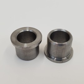 1” to ¾” Wheel Bearing ID Reducer - Allows You to Run a 1” ID Wheel Bearing on a ¾” OD Axle – Sold AS A Pair – Harley Motorcycle Wheel Bearing Adapter