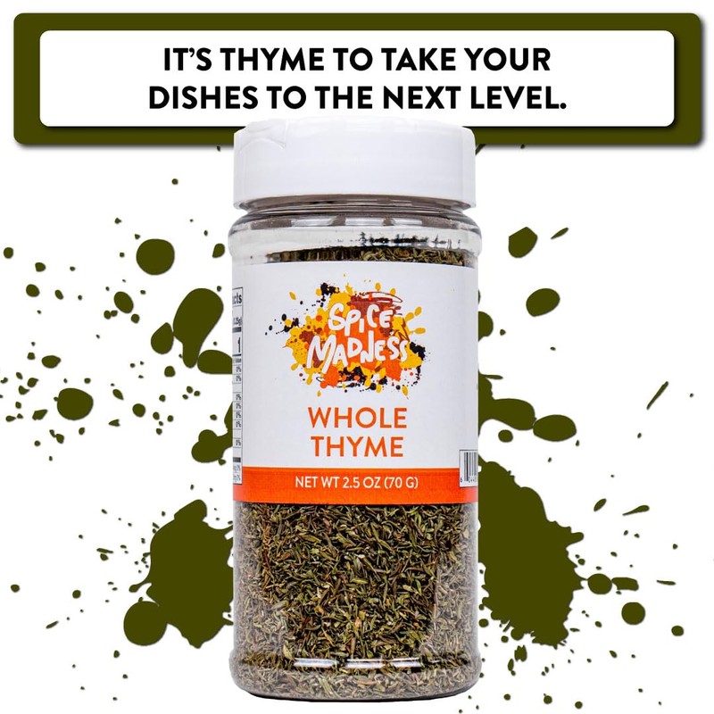 Spice Madness - Thyme Leaves - 2.5 oz
