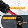 MGI SpeedWare 1/4" NPT Strain Relief Nylon Cord Grip Cable