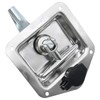 DUZFOREI Stainless Steel T Handle Latch, Folding T-Shape Cam Handle