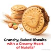 Nutella Biscuits, 20 Count Cookies, Hazelnut Spread with Cocoa, Kids