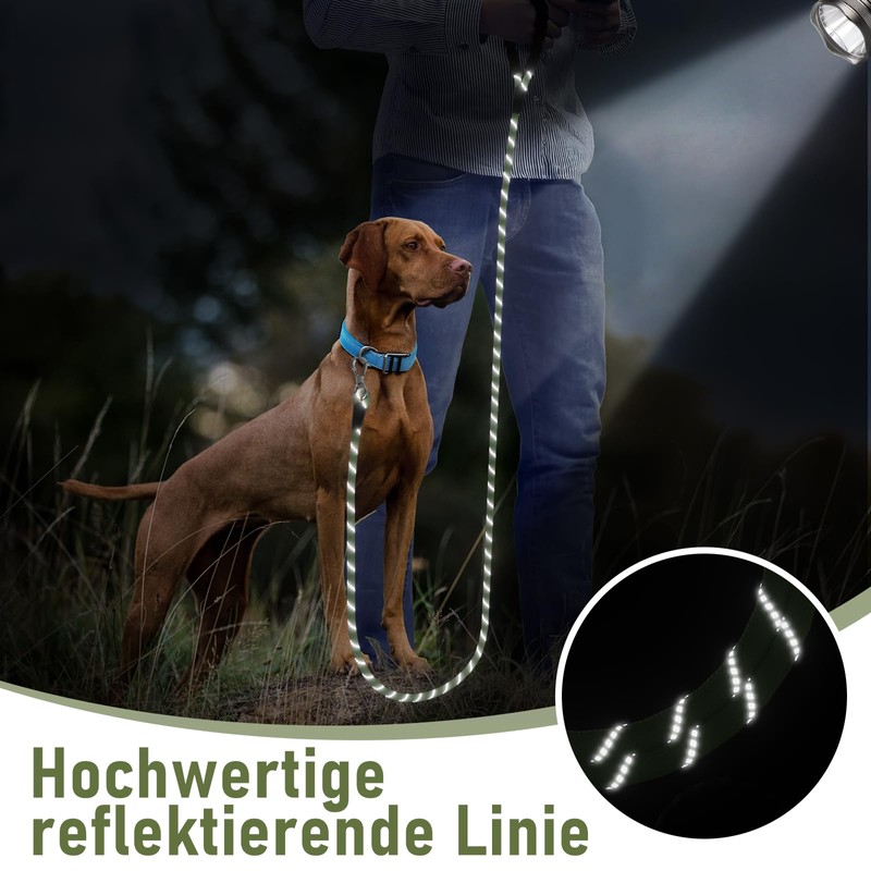 X XBEN Recall Lead for Dogs, 30 m Strong Dog