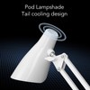 Swing Arm Desk Light with Clamp USB 3 Lighting 10