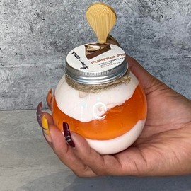 Pumpkin Pie Double Moisturizer | Collagen Boosting | Glowing Skin Butter | All Skin Types | Hydrating Silky Cream Moisture Gel Body Butter - Specification: 16 oz.