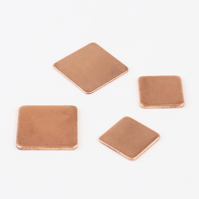 NewZoll Copper Heatsinks Shim 4 Sizes 15 x 15mm 20