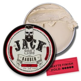 Jack The Barber - Arcilla de 95 g, acabado mate, sin parabenos