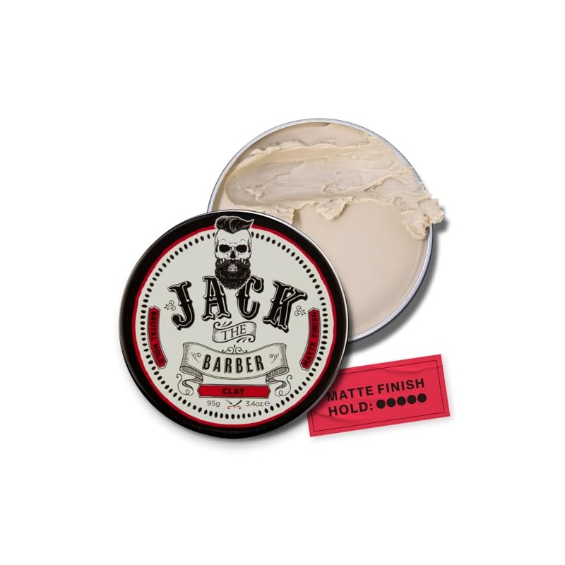 Jack The Barber - Arcilla de 95 g, acabado mate,