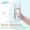 Pack x3 Piezas Biberones Evenflo Cuello Ancho 270ml Niño