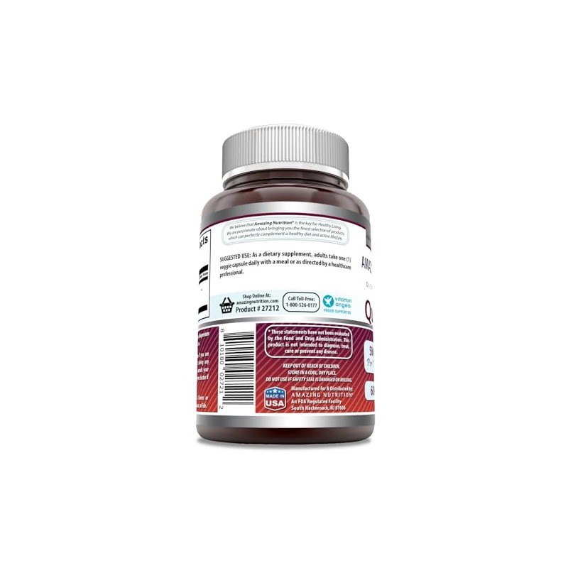 Amazing Formulas Quercetin 500 Mg 60 Veggie capsules