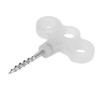 Outdoor Luminous Tent Stakes Stainless Steel Screw Ground Anchors Peg