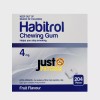 Habitrol Nicotine Gum 4mg FRUIT Flavor (204 Pieces, 1 Box)