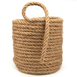 Craft County 100% Hemp Natural Jute Cord – Eco-Friendly Twine for DIY Crafts – 7/16 Inch (10 Meters)