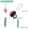 M METERXITY 1-Pack Japanese Wind Chime, Metal Temple Bell Vintage