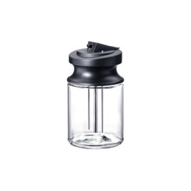 Miele MB-CVA 6000, Pre-Installed Glass Milk Container for Miele CVA 6000 Fully Automatic Coffee Machines, 33.8 oz capacity