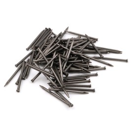 Design61 100 x Steel Pins Skirting Board Pins Nail 1.5 x 30 mm Flat Head Countersunk Head Blank
