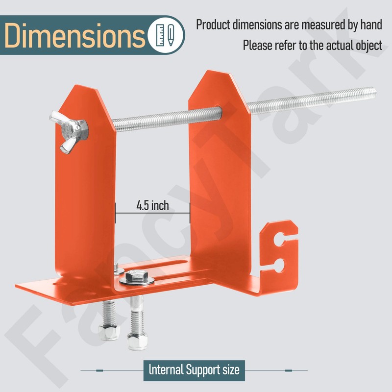 Weed Wacker Commercial Trimmer Line Holder | Adjustable Width (4.5“-9.54”)