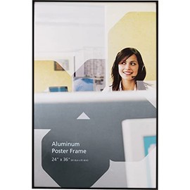 STAPLES 810894 18-Inch X 24-Inch Aluminum Poster Frame (20194-Cc)