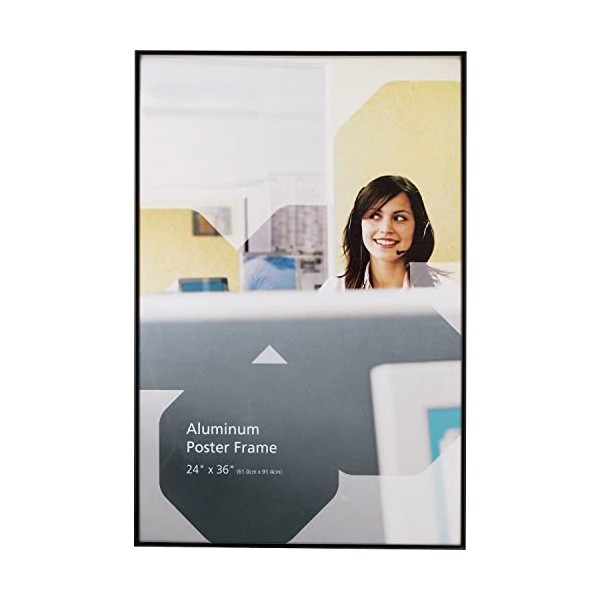 STAPLES 810894 18-Inch X 24-Inch Aluminum Poster Frame (20194-Cc)