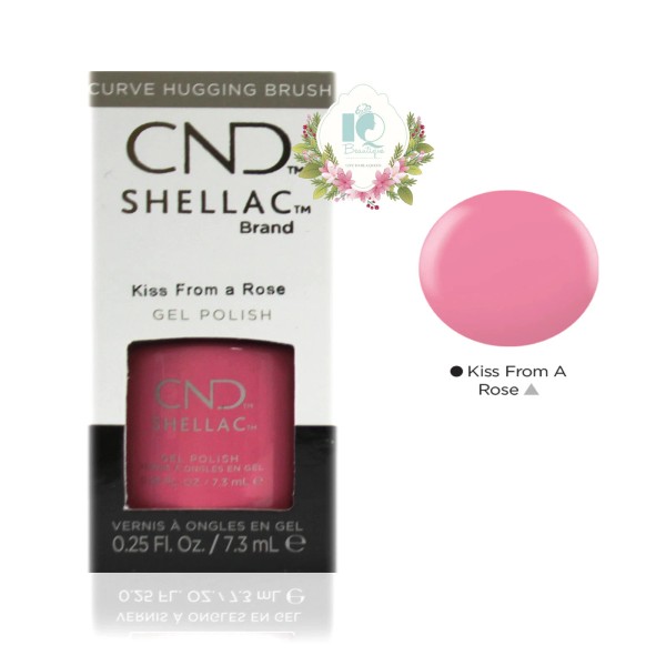 CND Shellac UV Gel Polish 0.25 oz NIB Kiss From