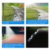 JIGUOOR Solar Deck Lights LED Driveway Lights Solar Powered Dock