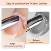 Cuticle Remover Kit: Nail Care with Cuticle Remover,Pusher, Cuticle Fork
