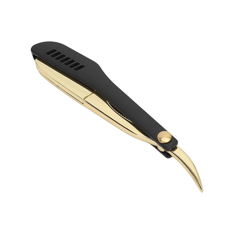 Foldable Beard Clipper Stainless Steel Safety Manual Vintage Straight Clipper