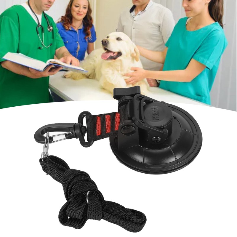 Pet Bathing Tether Adjustable Dog Bath Restraint Leash with Suction