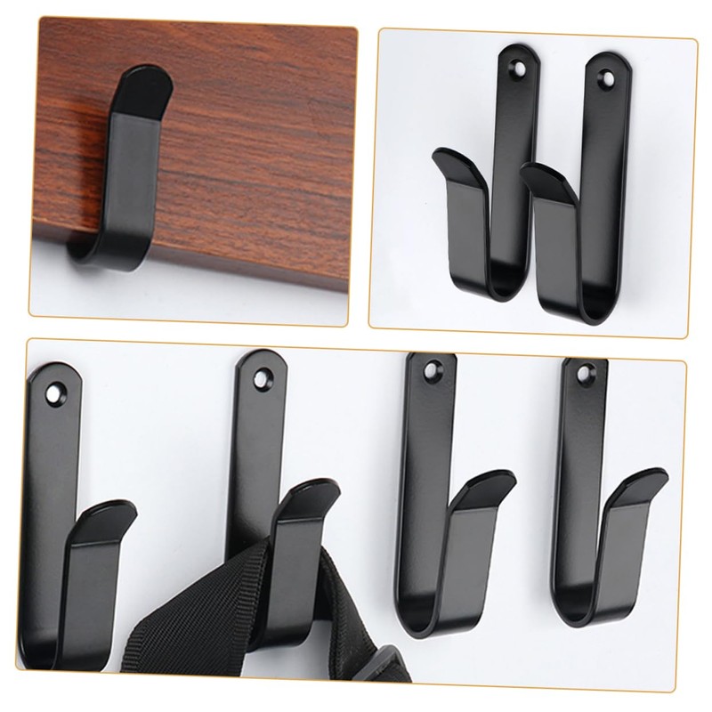 GRIRIW Skateboard Wall Hanger Set Durable Surfboard Hook for Easy