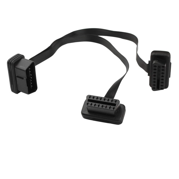 Futheda Ultra Low Profile OBD-II Splitter Y Ultra Thin Noodle