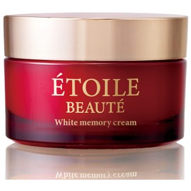 ETOILE BEAUTE White Memory Cream, All-in-One Gel, Made in Japan, 1.8 oz (50 g), Active Ingredient, Arbutine (Whitening), Dipotassium Glycyrrhizinate (Anti-Inflammatory) Formulated with Basic Cosmetics, Beauty Serum, Milky Lotion, Cream
