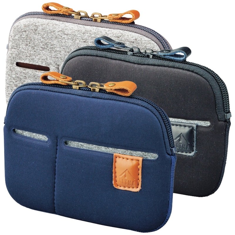 LIHIT LAB ALTNA Carrying Sleeve Pouch SS Size Gray A7745-27