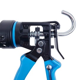 OX Tools Pro 10 oz Caulk Gun 12:1 Thrust Ratio, Release Mechanism to Reduce Flow, Built in Poker, Rubber Handle (OX-P044410)