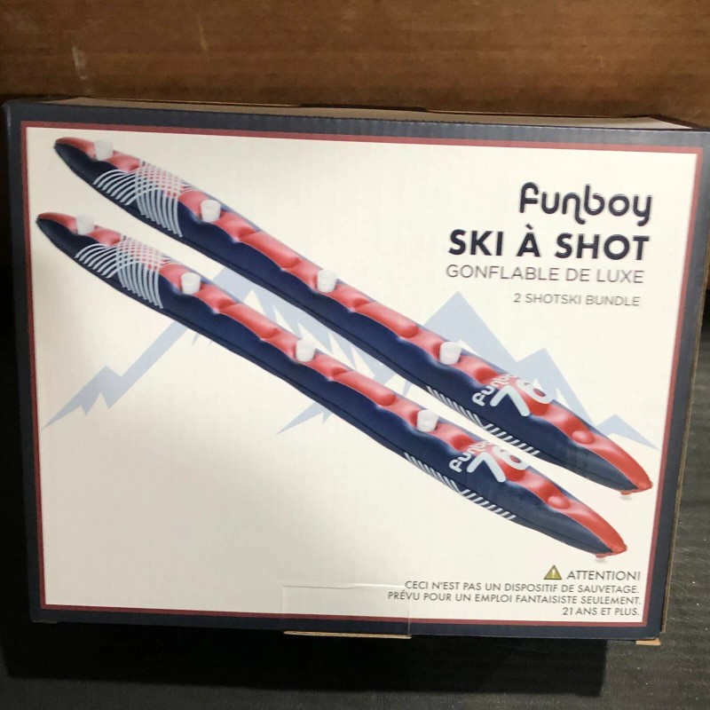FUNBOY LUXURY INFLATABLE SHOTSKI 2 SHOTSKI BUNDLE OVER 5 FT
