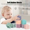 Soft Rubber Blocks Babies Children Chewing Silicone Early Childhood Educational