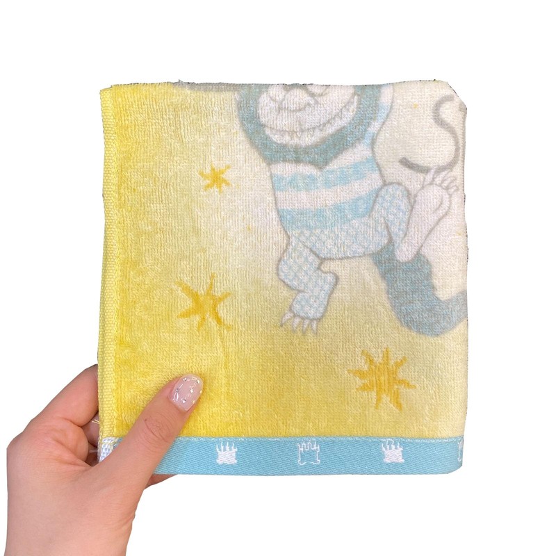 Marushin 4105024000 Hand Towel, Where the Wild Things Are, Lively