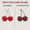 25Pcs Red Artificial Cherries, Fake Fruit Decor Simulation Cherry Model