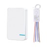 Thinkbee Wireless Light Switch Kit, No Wiring Mini Remote Switch,