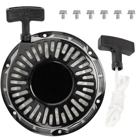 Canamax GX270 Recoil Pull Starter w/Pull Cord Rope for Honda GX240 8hp 9hp Champion Predator 301cc Recoil Starter Assembly Replacement Part 28400-ZE2-W01ZA Rotary 26-10469