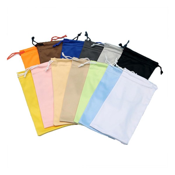 Diyfixlcd 26PCS Eyeglass Pouch Microfiber Soft Eyeglass Case Portable Storage