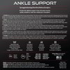 Sleeve Stars Ankle Brace for Sprained Ankle, Plantar Fasciitis Relief