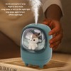350ml Mini Mist Humidifier Cute Space Capsule Pet Shaped USB