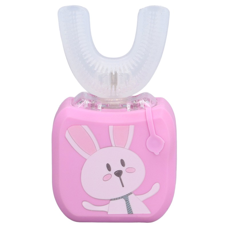 U Shape Ultrasonic Toothbrush IPX7 Waterproof 360° Oral Clean Kids