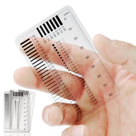 GAMBC® Expert Accessories - 2 Pieces - Crack Monitor - Ruler for Car Valuator - Outside Micrometer - Measuring Wedge - Expert Accessories Set of 2 - Expert Equipment