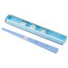 OSK Bento Chopsticks Cutlery Chiikawa Pull Lid Chopsticks Case Set,