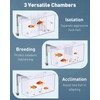 Pawfly Aquarium Fish Incubator Fish Tank Incubator Acrylic Fish Incubator