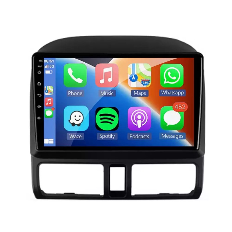Podofo Apple CarPlay For Honda CR-V CRV 2002-2006 Android 13